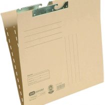 Elba 93480 Pendulum Workbook, Natron Cardboard, RC, 230 G/Qm, Laterally Open, Punch Location Slit, for 330 A4-Sheets, 50-He Pack, Natural Brown
