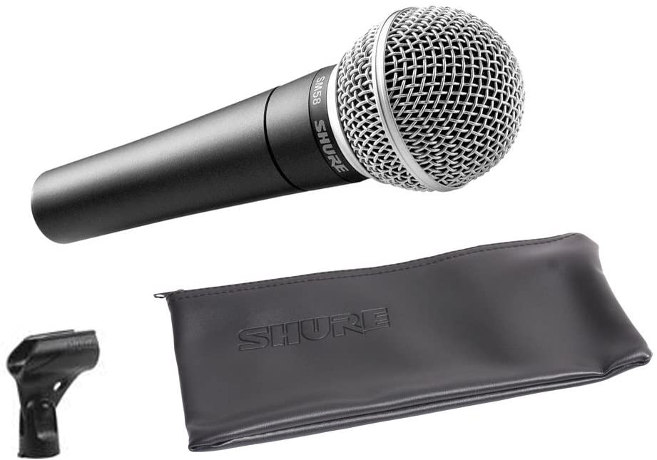 Shure SM58 Dynamic Vocal Microphone with Case, black - Image 2