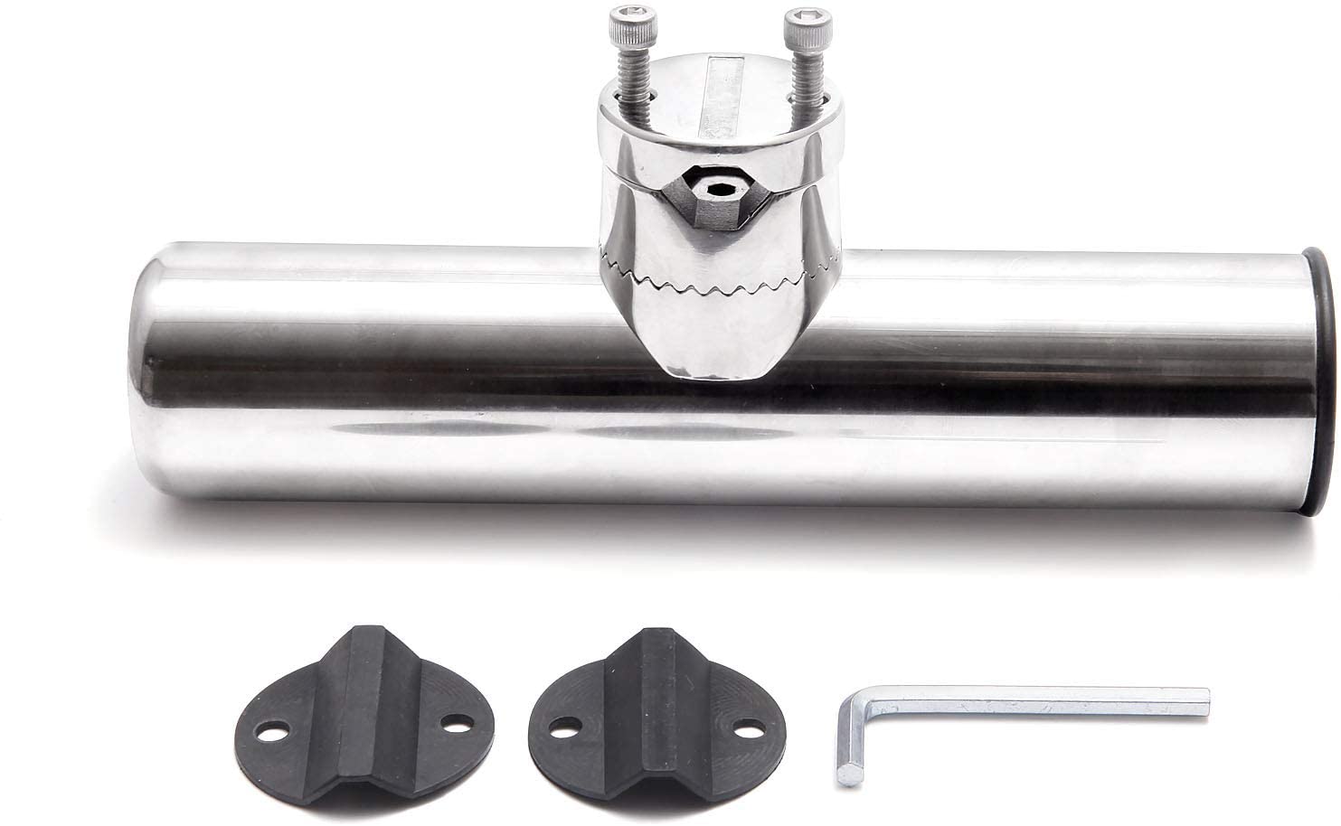 Stainless Steel Clamp on Fishing Rod Holder for Rails 1925mm, Tube