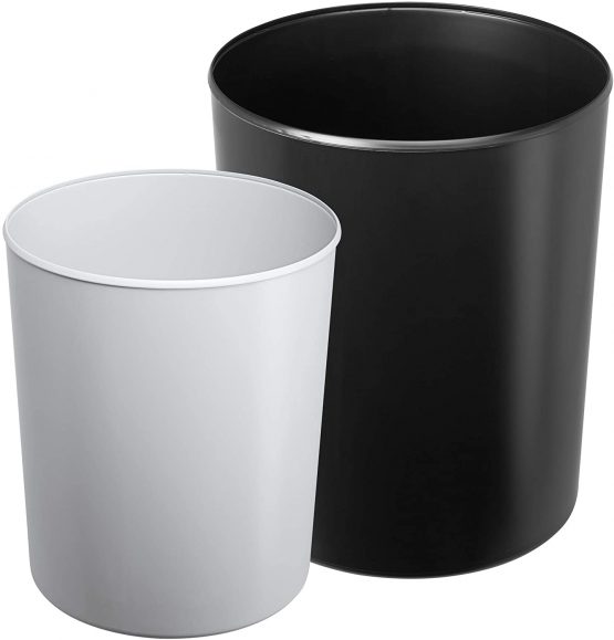 HAN 1814-F-11, Safety waste bin flame-retardant. Safe, elegant, premium quality, 13 litres, light-grey - Image 4