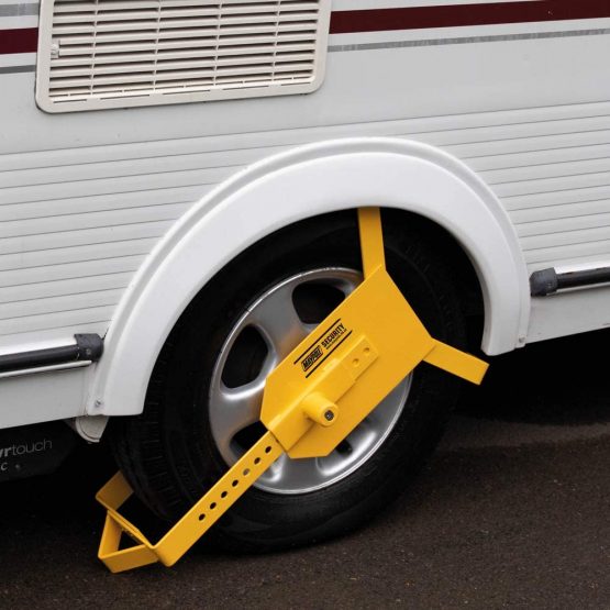 Maypole MP909 10"-16" Heavy Duty Wheel 10-16" Clamp, Yellow - Image 3