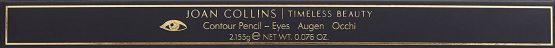 Joan Collins Timeless Beauty Contour Eyeliner Pencil 2.16 g, Dark Brown - Image 2