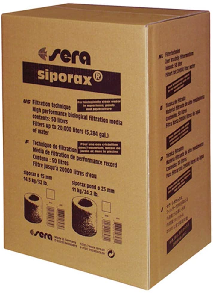 sera Siporax Pond, 25 mm, 50 Litre