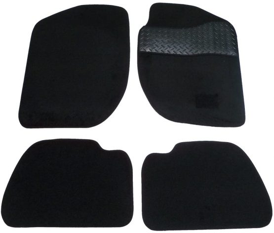 Sakura WW0339 Carpet Floor Mat, Black Trim