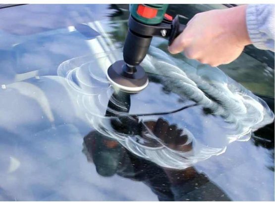 GLASS POLISH 21005 DIY Windscreen Polishing Kit, Automotive Glass Polishing Solution | 75 mm - Image 4