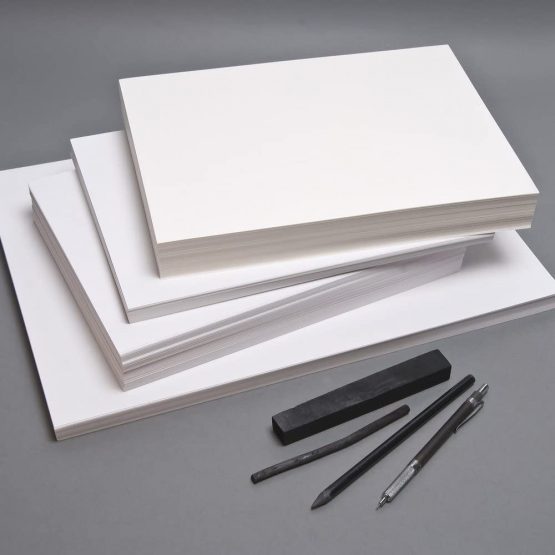 Clairefontaine 1685C White Drawing Sketch Paper, 160 g, A4 - Pack 250 Sheets - Image 2