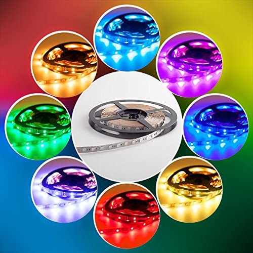 Mextronic LED Strip 5050 RGB 72W 500CM 24V IP20, White