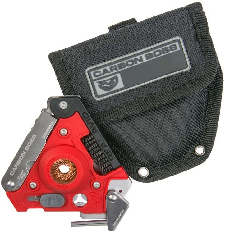 Real Avid Carbon Boss AR-15 Cleaning Tool, Red, No size