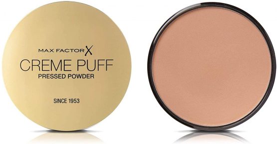 Max Factor Cream Puff Pressed Compact Powder, Glowing Formula for All Skin Types, 41 Medium Beige, 21 g - Image 2