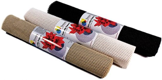 Tenura Beige Non Slip Fabric , White. Black - Image 2