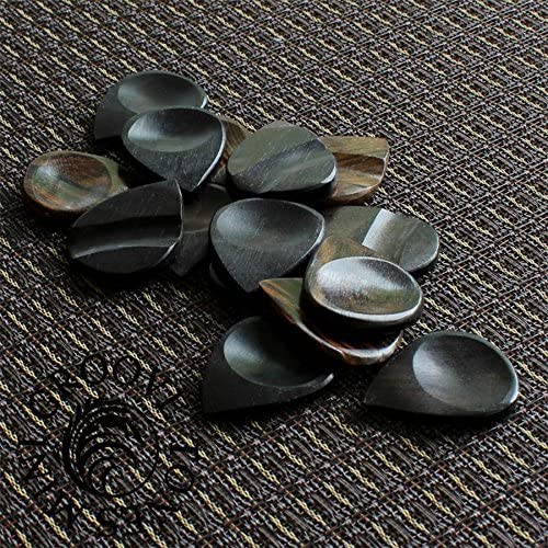 Groove Tones Mini - African Ebony - Individual Plectrum, Black, 30 x 24 x 4 millimeter - Image 2