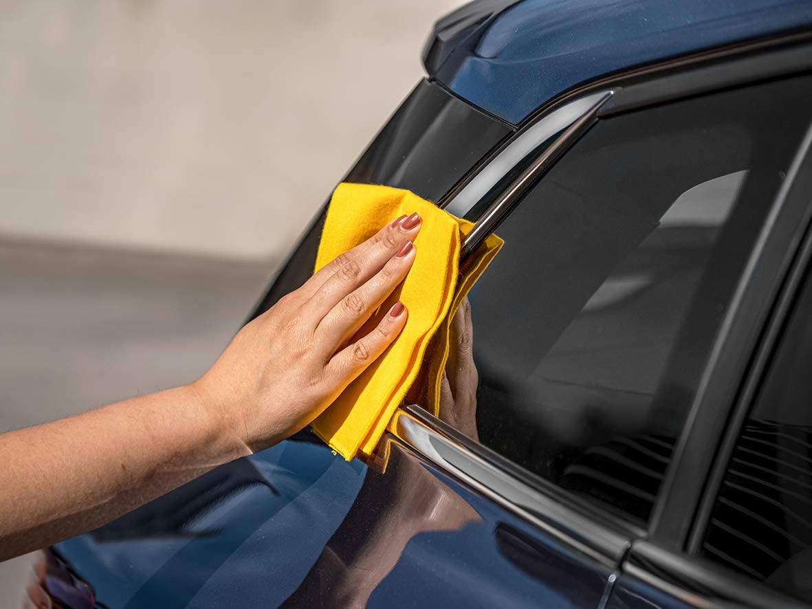 APA 19961 Polishing Cloth 32 x 32 cm, Yellow - Image 3