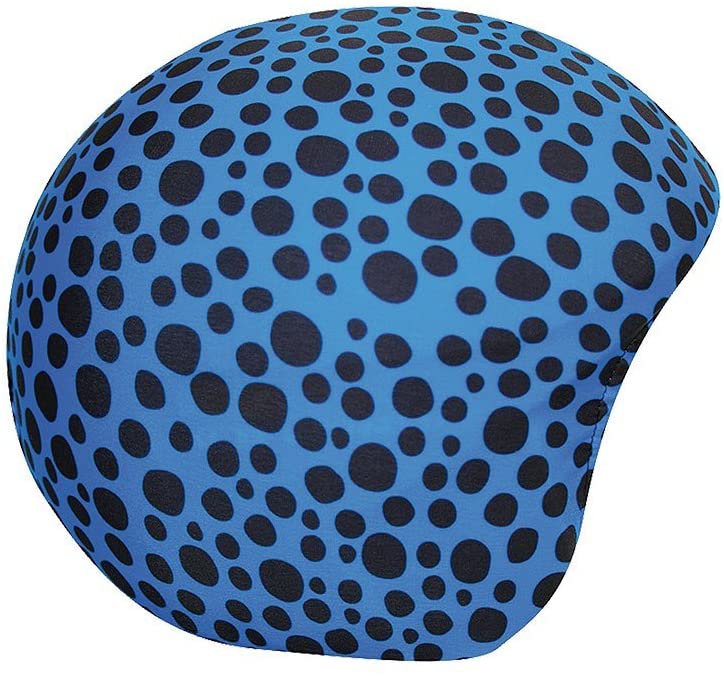 COOLCASC BLUE STONES Multisport Helmet Cover, Blue, black