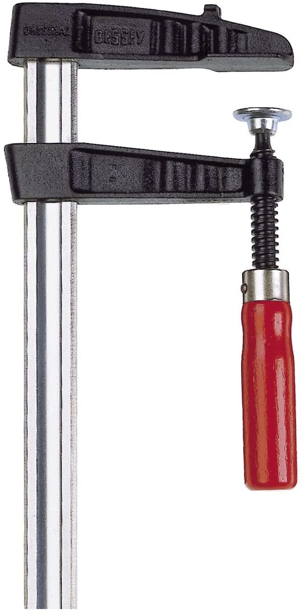 Malleable Cast Iron Screw Clamps - TGK80 Opening (mm): 800 / Throat Depth (mm): 120 / Rail (mm): 35 x 11, Multicolour, 800 mm