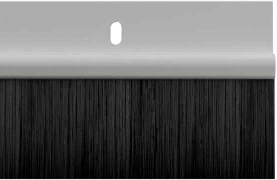 STORMGUARD 02SR0200914W Bottom of The Door Brush Seal Draught Excluder, White, 914mm