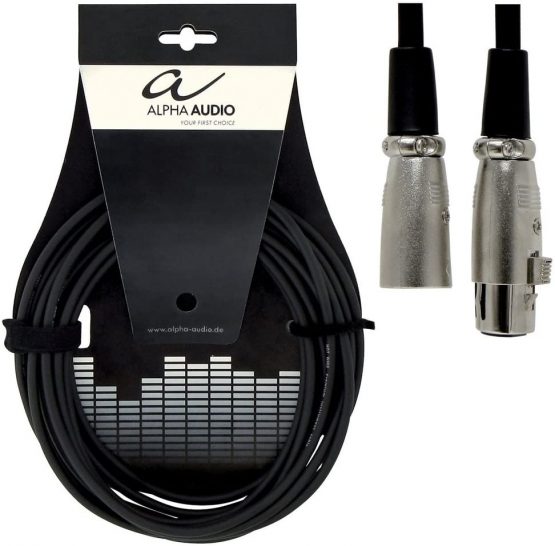 GEWA Alpha Audio 190050 Basic Line Mikrofonkabel (9m, XLR)