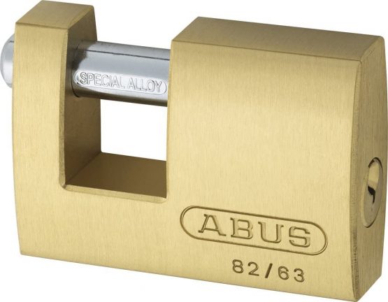 ABUS 11571 Monoblock Brass Shutter Padlock with 8501 Alike Keyed - Image 2
