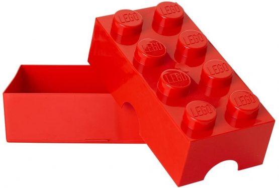 LEGO Classic Box with 8 Knobs, in Bright Red - Image 2