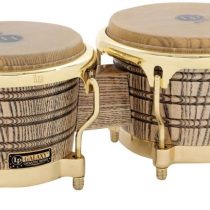 LP Latin Percussion Giovanni Galaxy Wood Bongo Gold Hardware LP793X