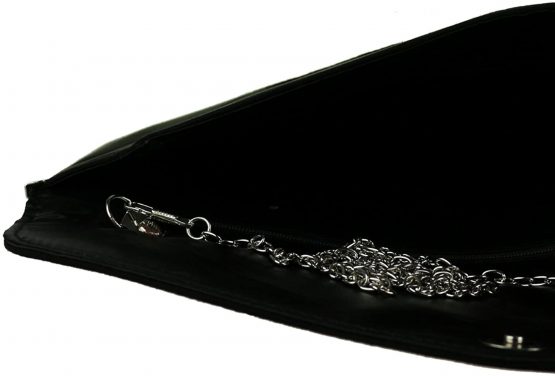 Girly Handbags Faux Suede Clutch Bag Envelope Plain Sides Frame Wedding Prom - Image 4