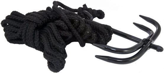 Military Heavy Duty Grappling Anchor Hook with Nylon Rope Ninja Cadet Bushcraft - Image 2
