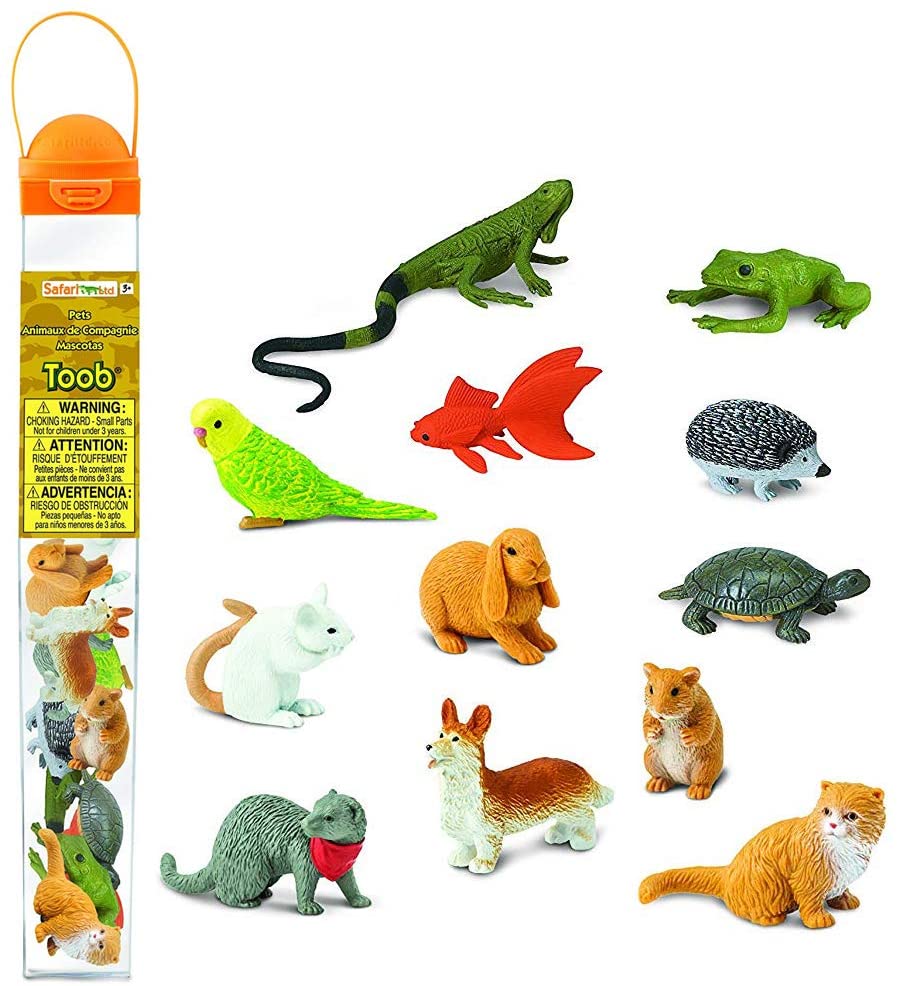 Safari Pets, Small, Orange