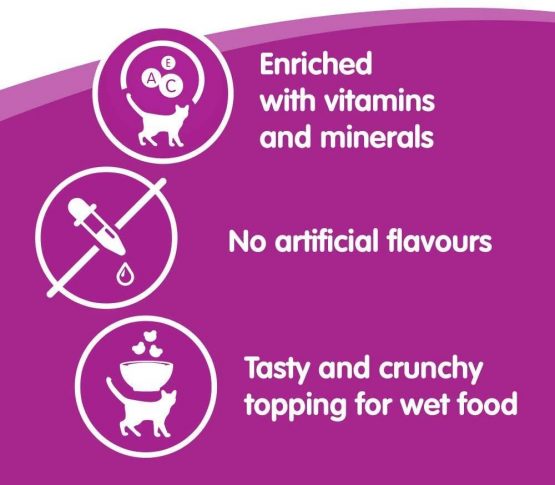 Whiskas Crunch Cat Treats 100g (Pack of 10) - Image 2