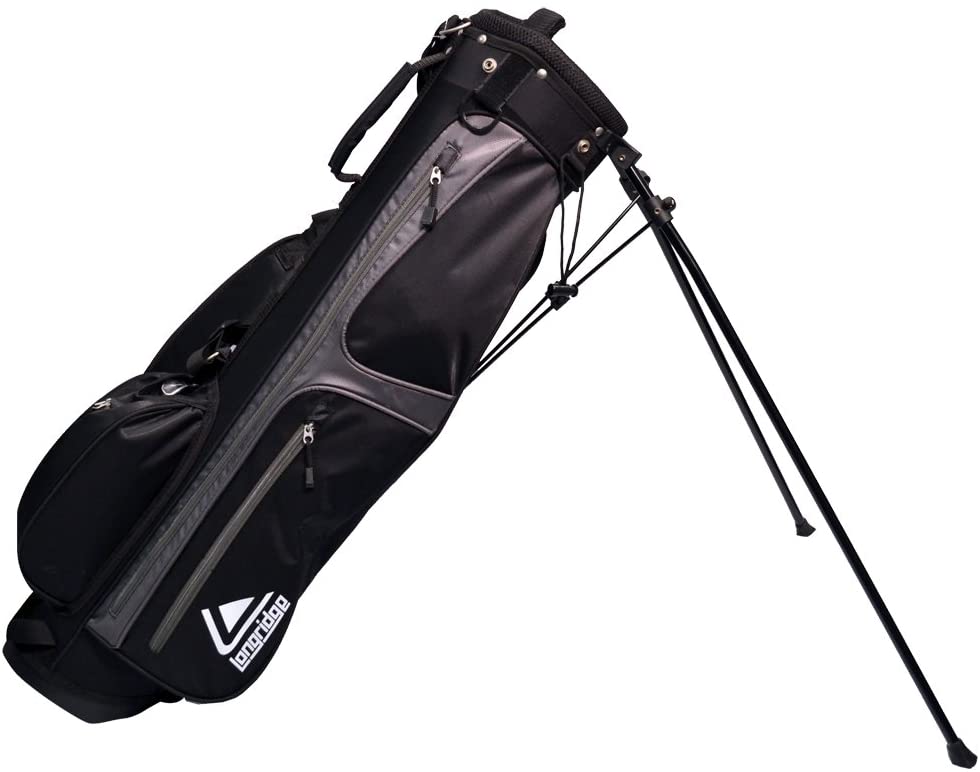 Longridge 6" Weekend Golf Stand Bag, Lightweight Carry Bag with Dual Strap, Compact Design, Multiple Pockets