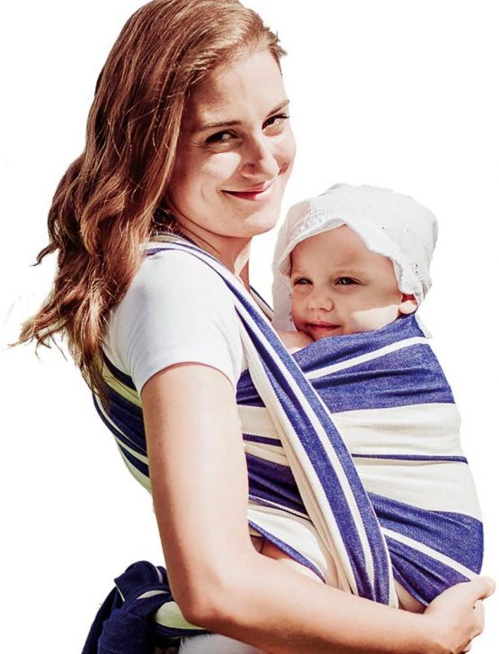 Didymos Baby Wrap Sling (Size 5, Standard Blue)