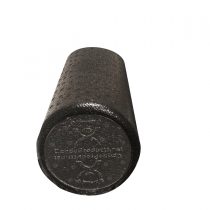 Foam roller compact / Fascial roll / Massage roll- Pilates, Physio, Yoga, trigger point, 31 x 15 x 15 cm, black