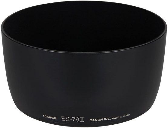 Canon CAN2622 2681A001AA ES-79 II Lens Hood for EF 50 mm f/1.0 L USM and EF 85 mm f/1.2 L USM Lens - Black