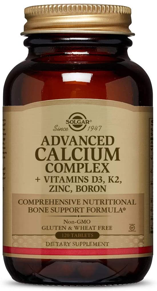 Solgar Ultimate Bone Support Tablets - Food Supplement, Pack of 120 - with Calcium, Magnesium, Vitamin D3, K2 and Zinc