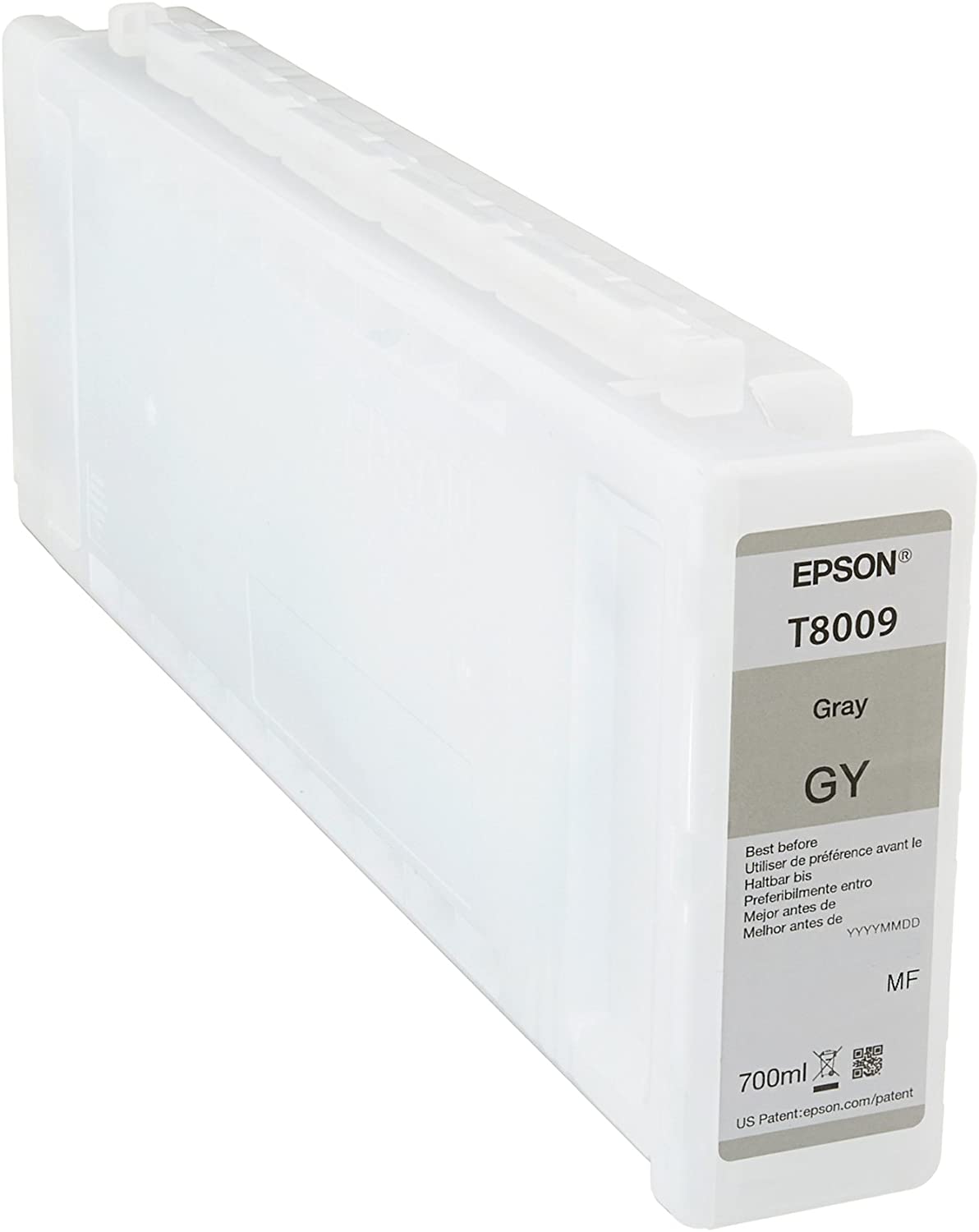 EPSON Singlepack Gray T800900, Grey, Standard Capacity