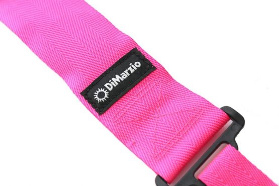 DiMarzio DD2200PK Cliplock Guitar Straps - Pink - Image 3