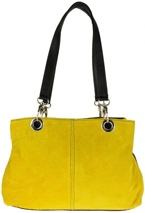 Girly Handbags Italian Suede Leather Shoulder Bag