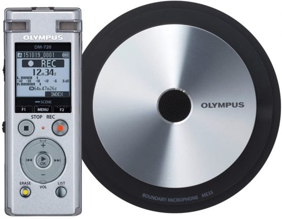 Olympus DM-720 Small Meet and Record Kit Edition Boundary Microphones