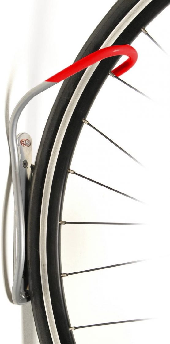 Delta Leonardo Wall Mount Hook To Hang Bike On - Grey - Image 3