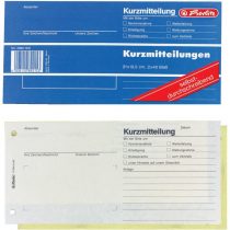 Herlitz 892109 Memo, 21 x 10.5 x 50 Sheets, Pack of 5 2 x 40 Blatt