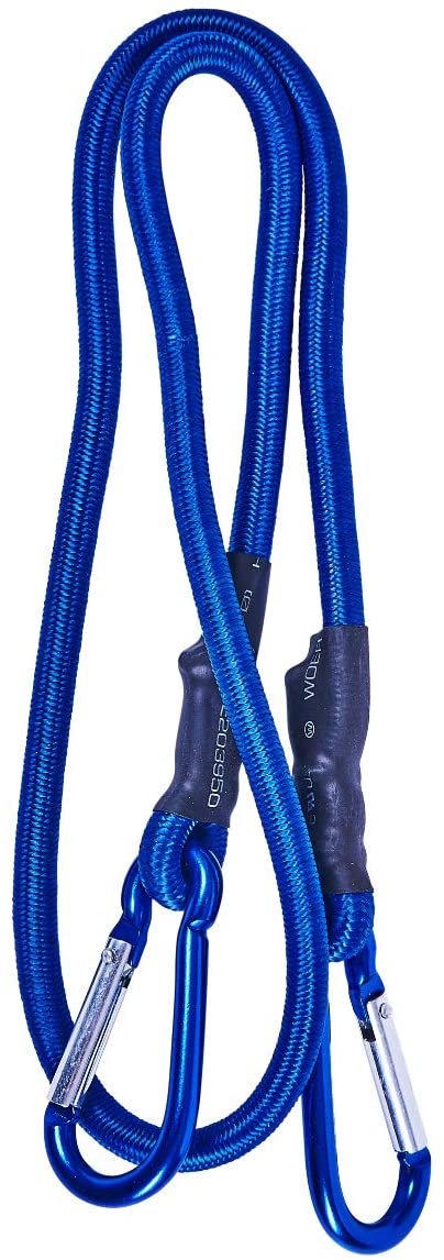 Amtech S0617 900mm (36") Bungee cord with spring loaded clips, Blue
