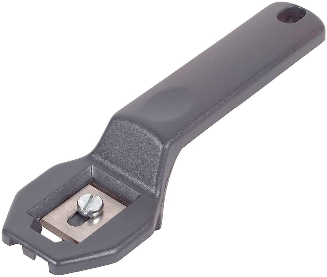wolfcraft Laminate Trimmer I 4300000 I for Clean Contouring of veneers, Grey