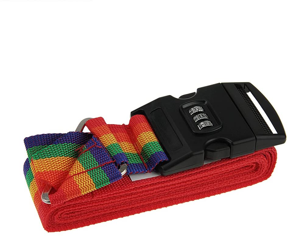 Best Travel Luggage Strap Combo Extra Long 4M/13.1ft Suitcase Cross Strap with 3-Dial Security Lock - Image 4