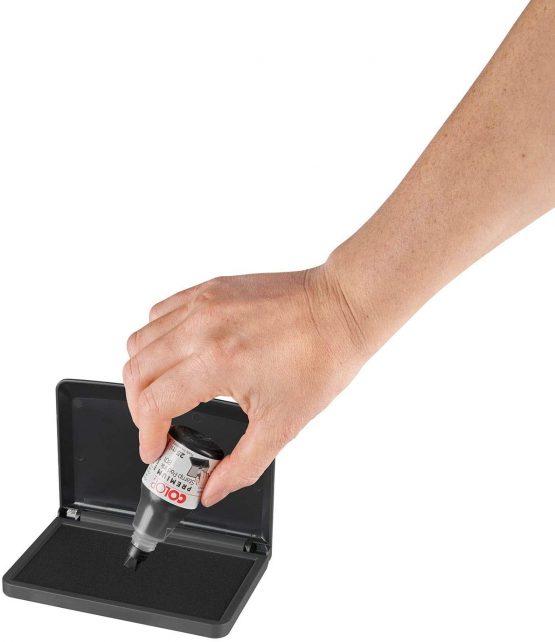 COLOP Micro 2 Stamp Pad - Black | 109666 | Rubber Stamp Ink Pad - 110x70mm - Image 4