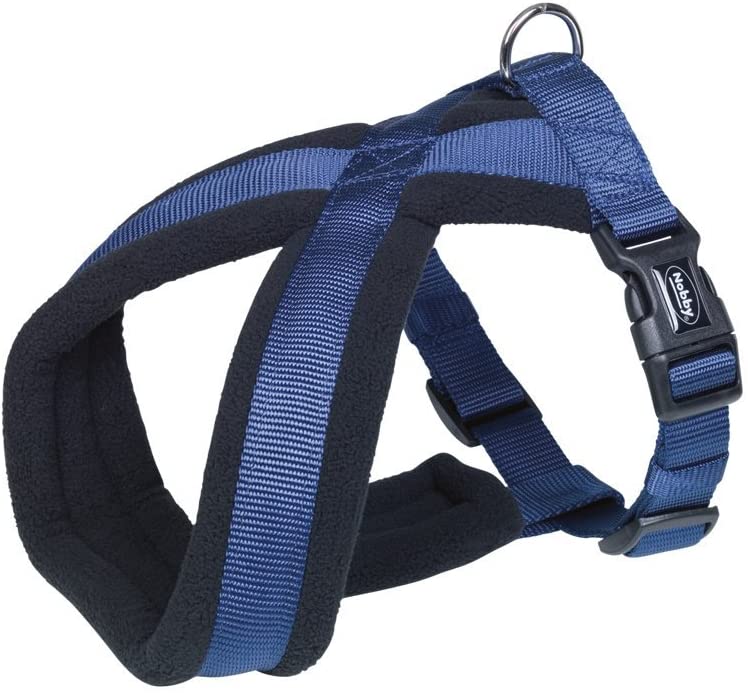 Nobby Classic Comfort Harness, 35-50 cm x 25-50 mm, Blue