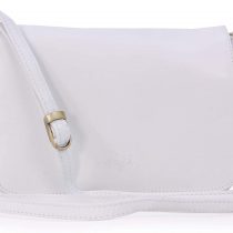 GIGI - Women's Leather Flap Over Cross Body Handbag - Organiser Shoulder Bag with Long Adjustable Strap - OTHELLO 14578