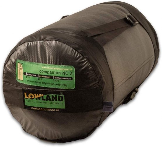Lowland Outdoor® Companion NC 2 Down Sleeping Bag, Blue, 220 x 80 cm - Image 4