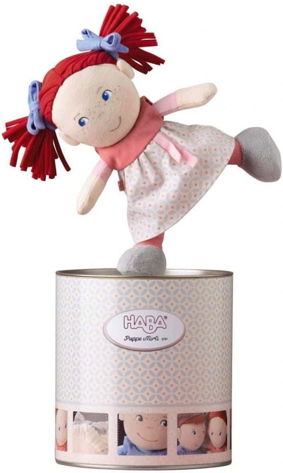 HABA 5737 Soft Doll Mirli, 20 cm, for Ages 6 Months and Up - Image 2