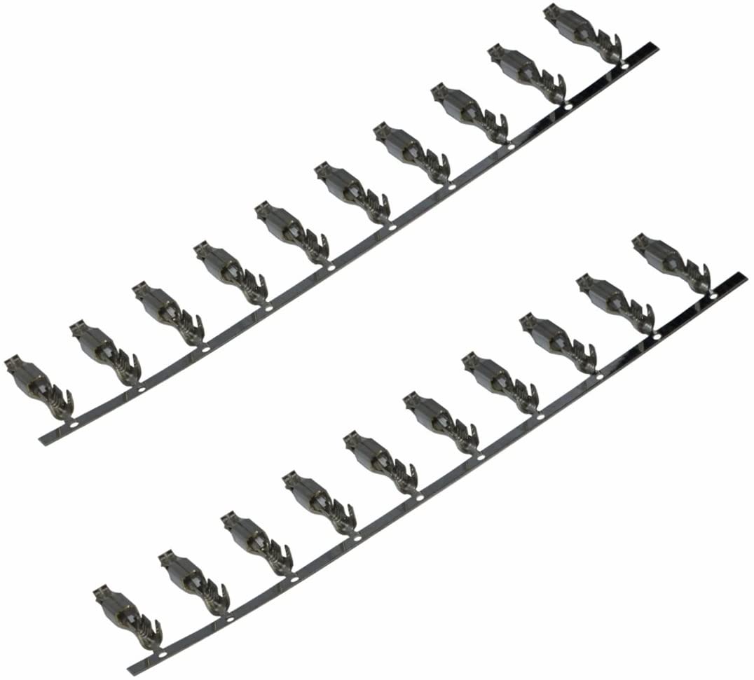 Aerzetix 20 x Female Pins for ISO Quadlock Beam Connector