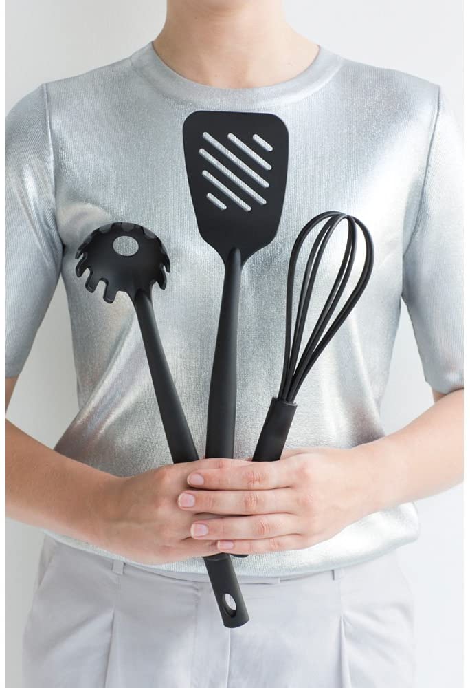 Brabantia Sauce Ladle, All Nylon, Black, Depth: 5.5 cm, Width: 6.5 cm, Height: 29.2 cm - Image 4