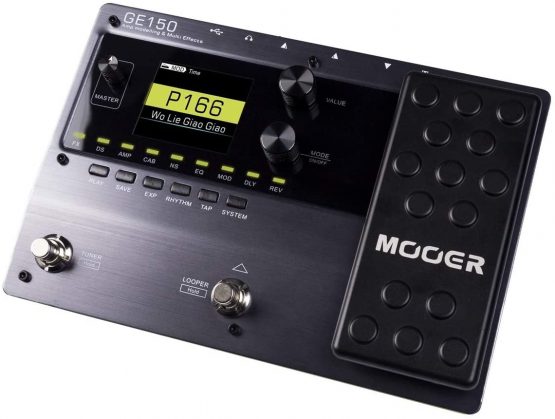 MOOER GE150 Amp Modelling Multi Effects Pedal