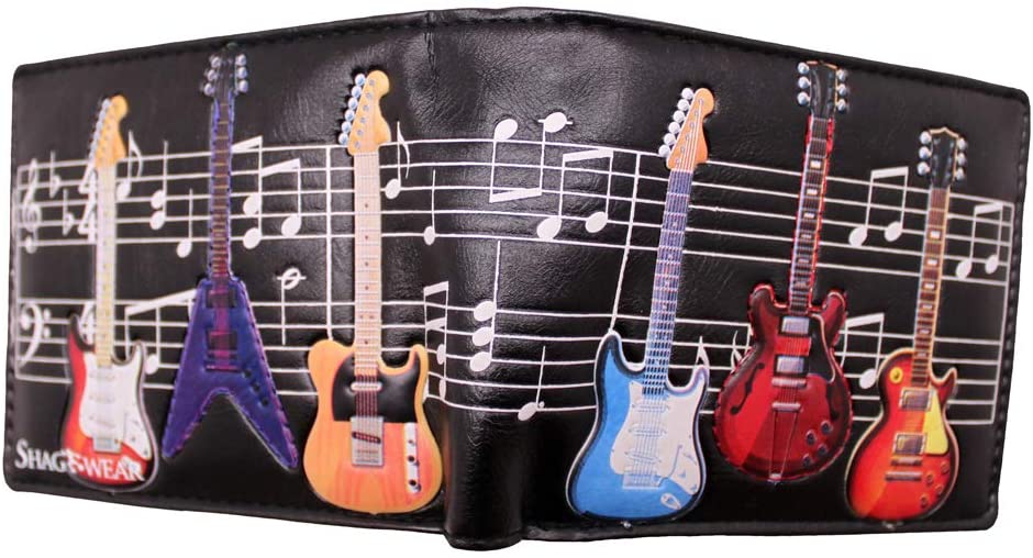 Nemesis Now C1951F6 Electric Guitars Wallet 10cm Black, PU, 11cm - Image 2